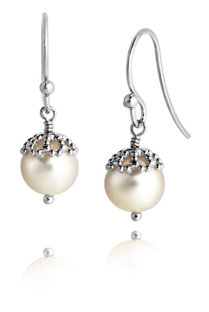 Jersey Pearl Emma Kate Drop Earrings