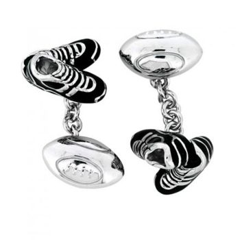 Rugby Boot & Ball Cufflinks