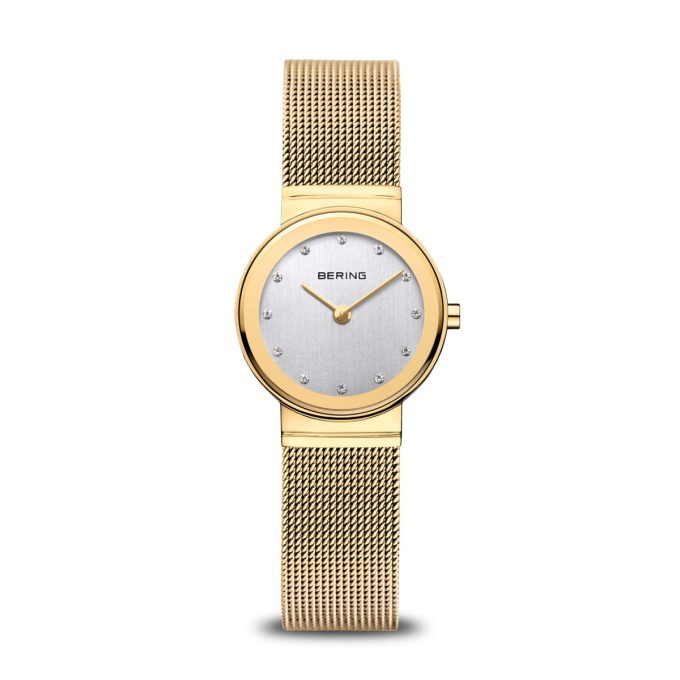 Bering Ladies Gold Mirror Watch 10126-334