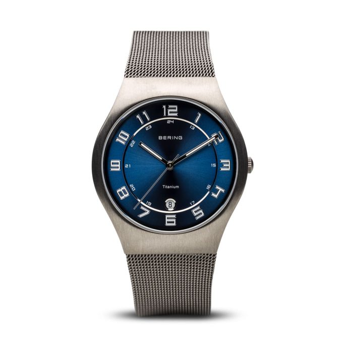 Bering Titanium Blue Watch 11937-078