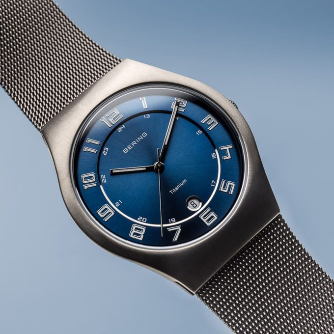 Bering Titanium Blue Watch 11937-078