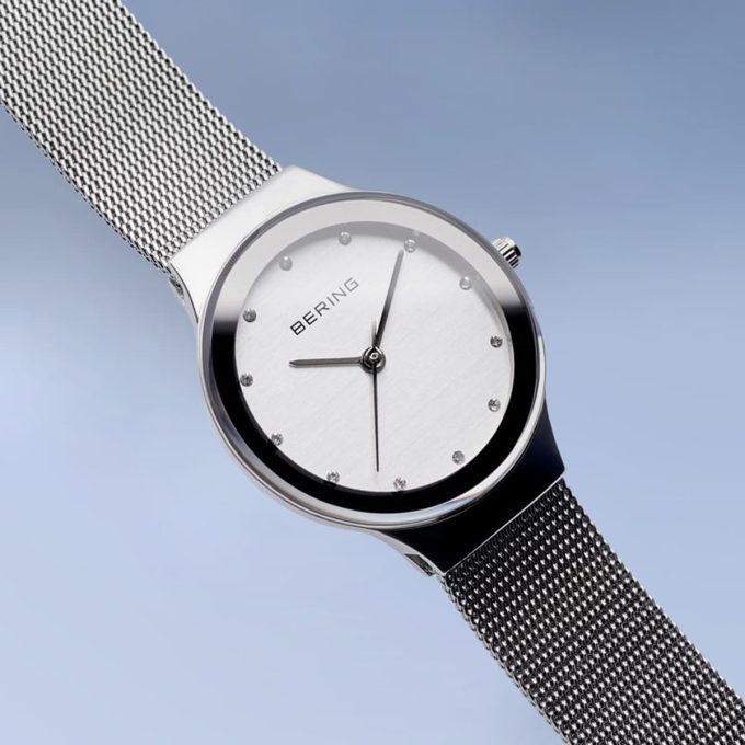 Bering Large Steel Mirror Watch 12934-000