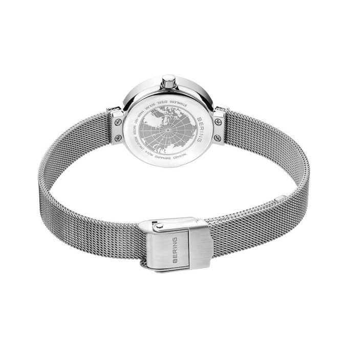 Bering Ladies Small Steel Solar Watch 14426-001