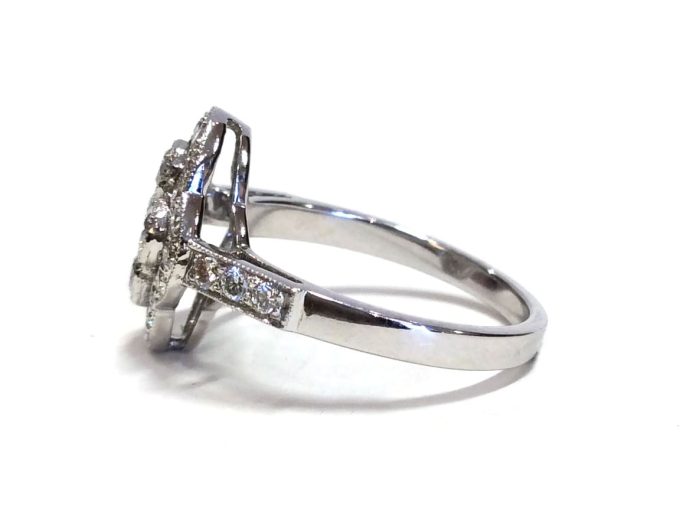 Vintage Style Diamond Dress Ring