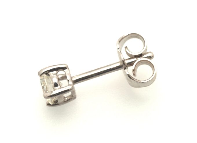0.33ct Platinum Diamond Stud Earrings
