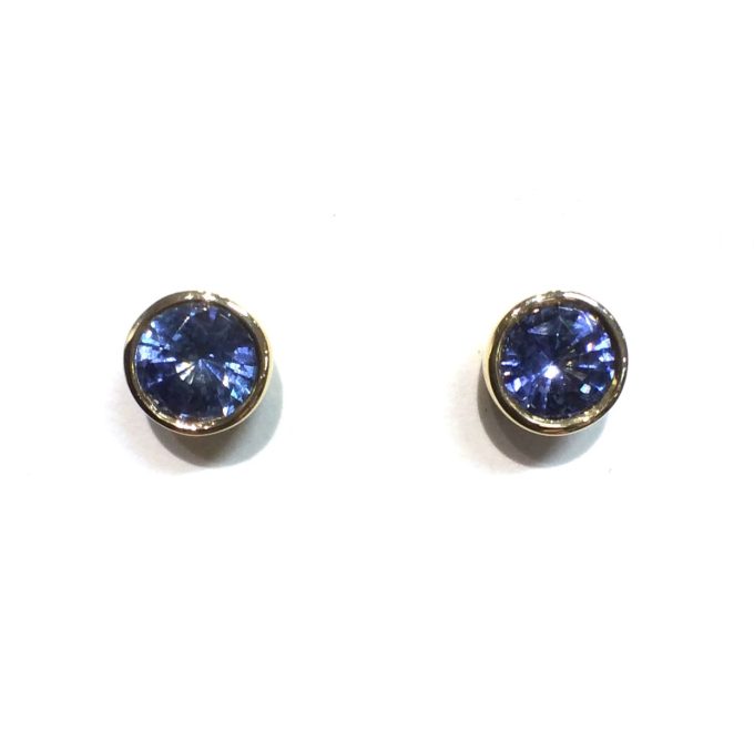 Sapphire Stud Earrings