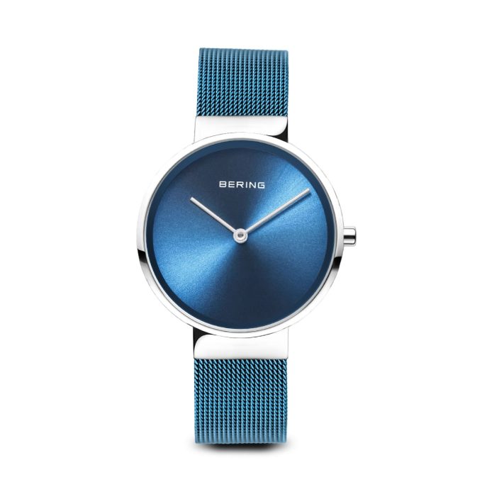 Bering Steel and Blue Ladies Watch 14531-308