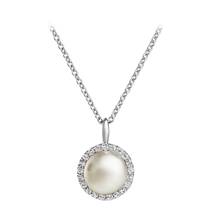 Jersey Pearl Amberley Cluster Necklace
