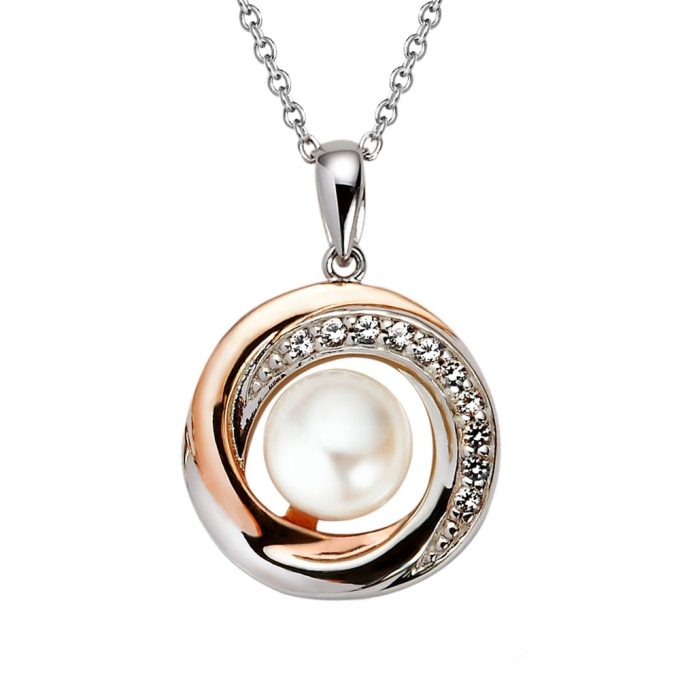 Jersey Pearl Camrose Swirl Necklace