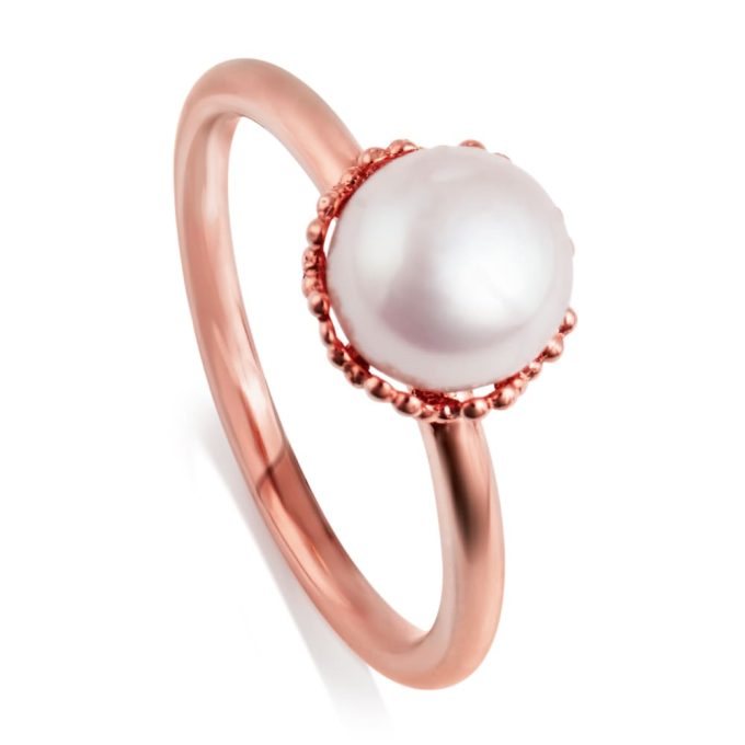 Jersey Pearl Emma Kate Rose Gold Bracelet