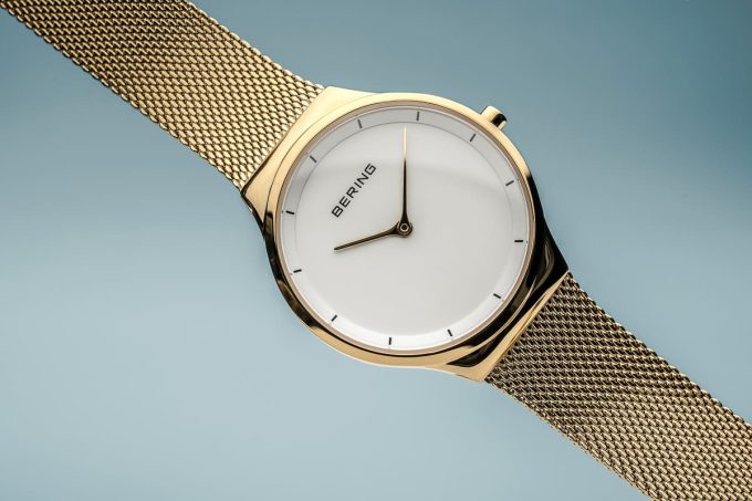 Bering Ladies Classic Gold Watch 12131-339