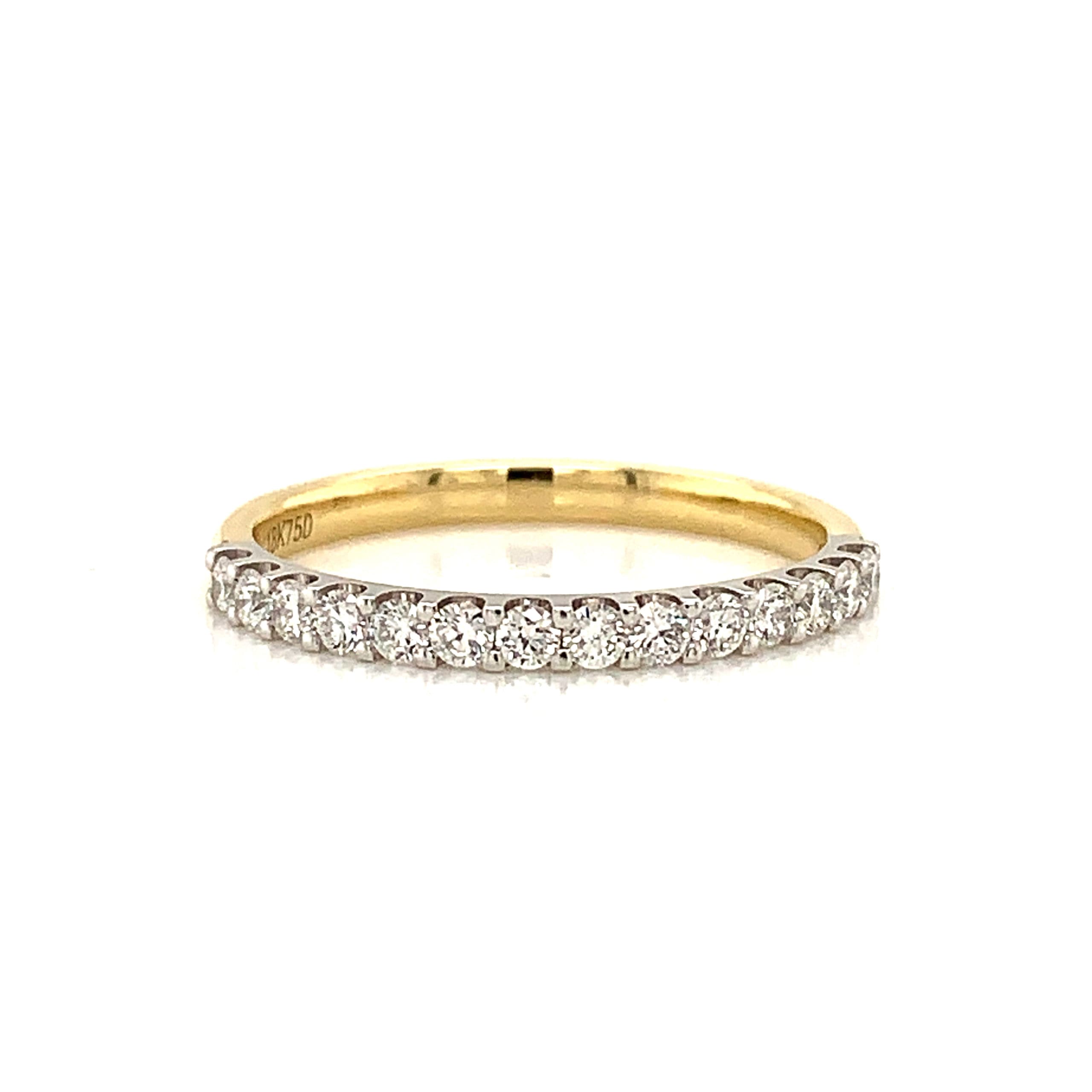 18ct Yellow Gold 0.33ct Diamond Eternity Ring