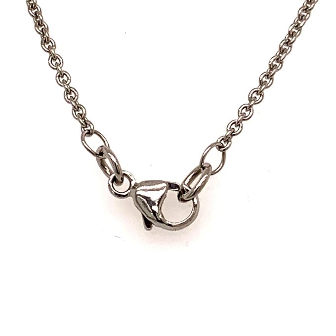 1.50 Carat Round Diamond Pendant in Platinum