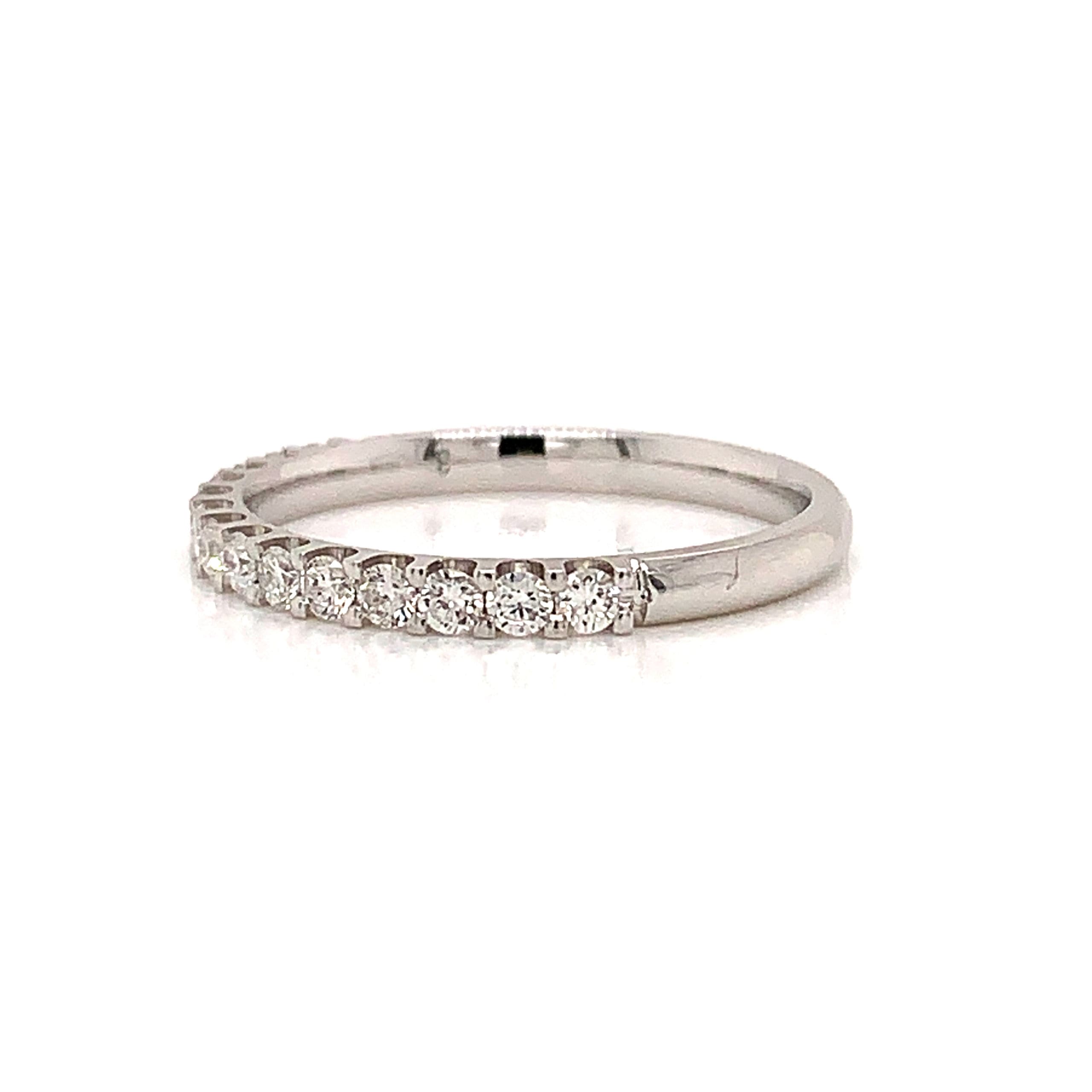18ct White Gold 0.33ct Diamond Eternity Ring