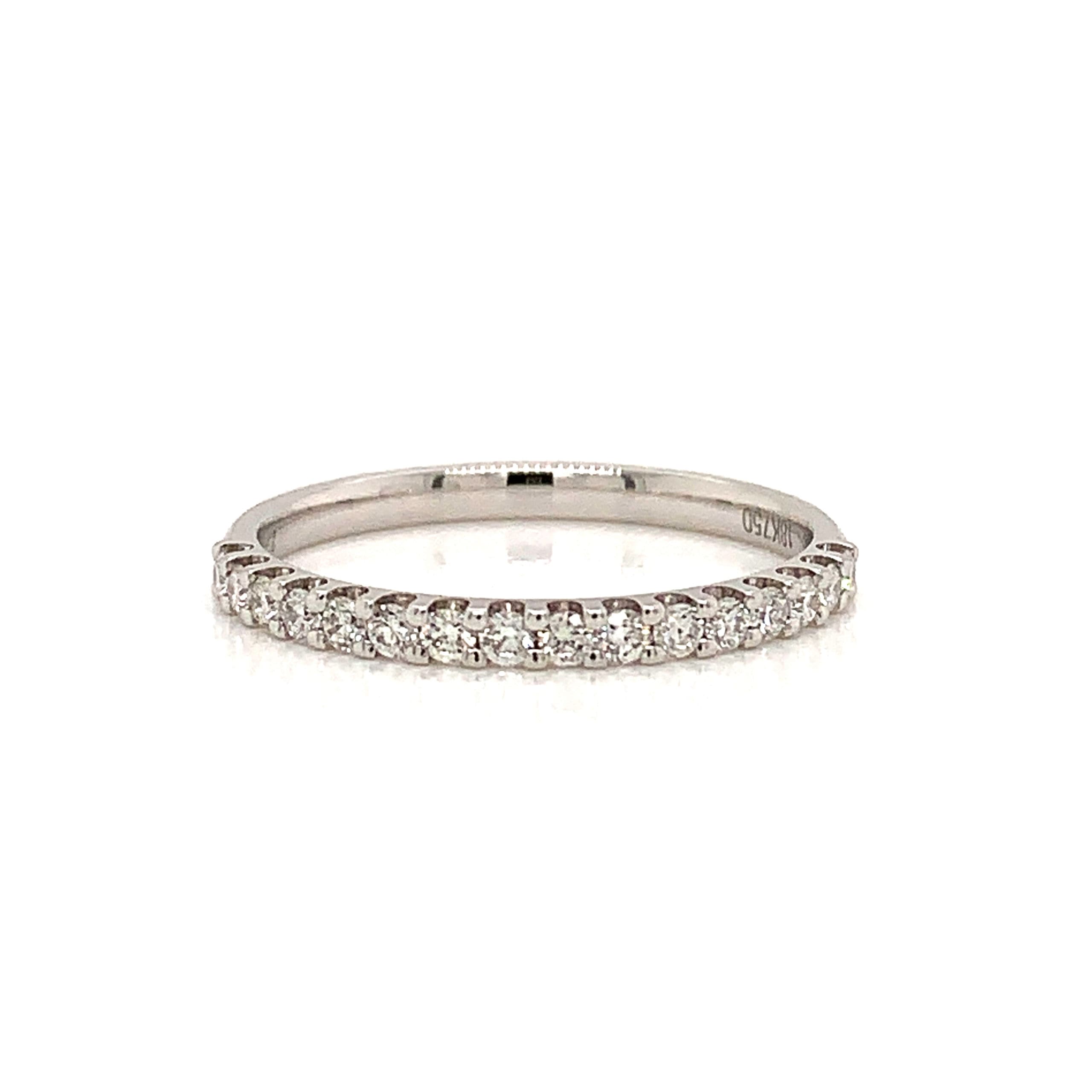 18ct White Gold 0.25ct Diamond Eternity Ring
