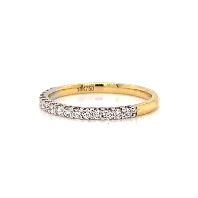 18ct Yellow Gold 0.25ct Diamond Eternity Ring