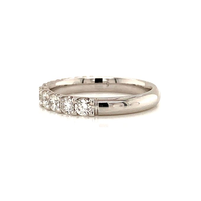 18ct White Gold 0.50ct Diamond Eternity Ring