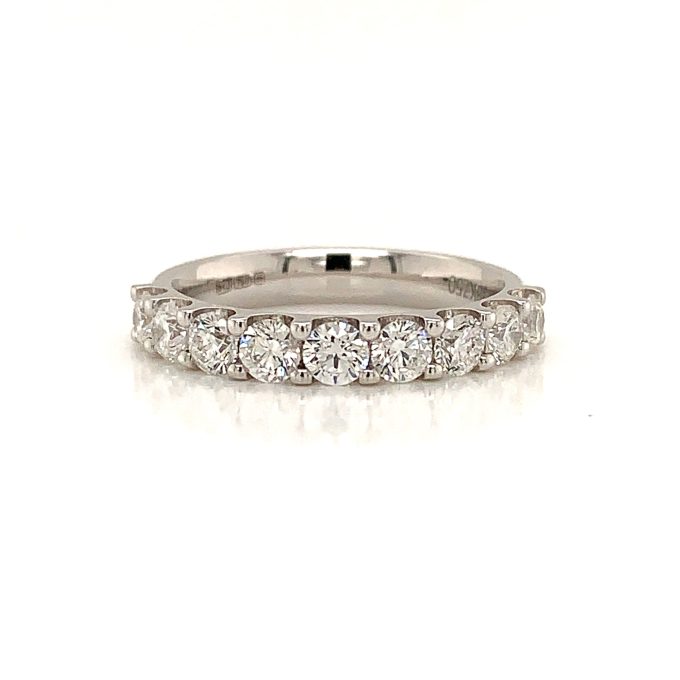 18ct White Gold 1.00ct Diamond Eternity Ring