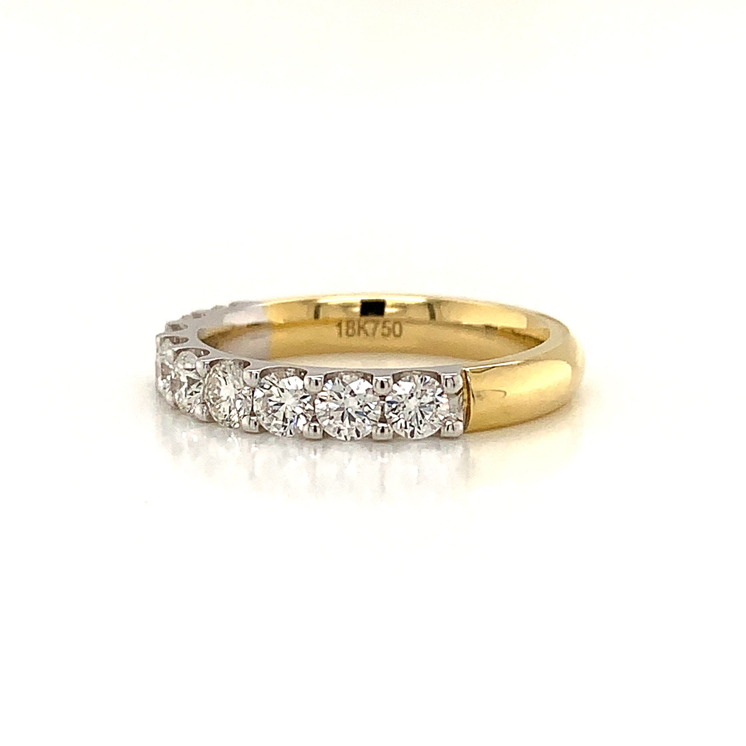 18ct Yellow Gold 1.00ct Diamond Eternity Ring