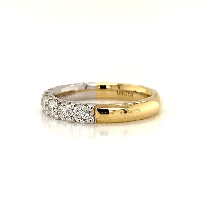 18ct Yellow Gold 1.00ct Diamond Eternity Ring