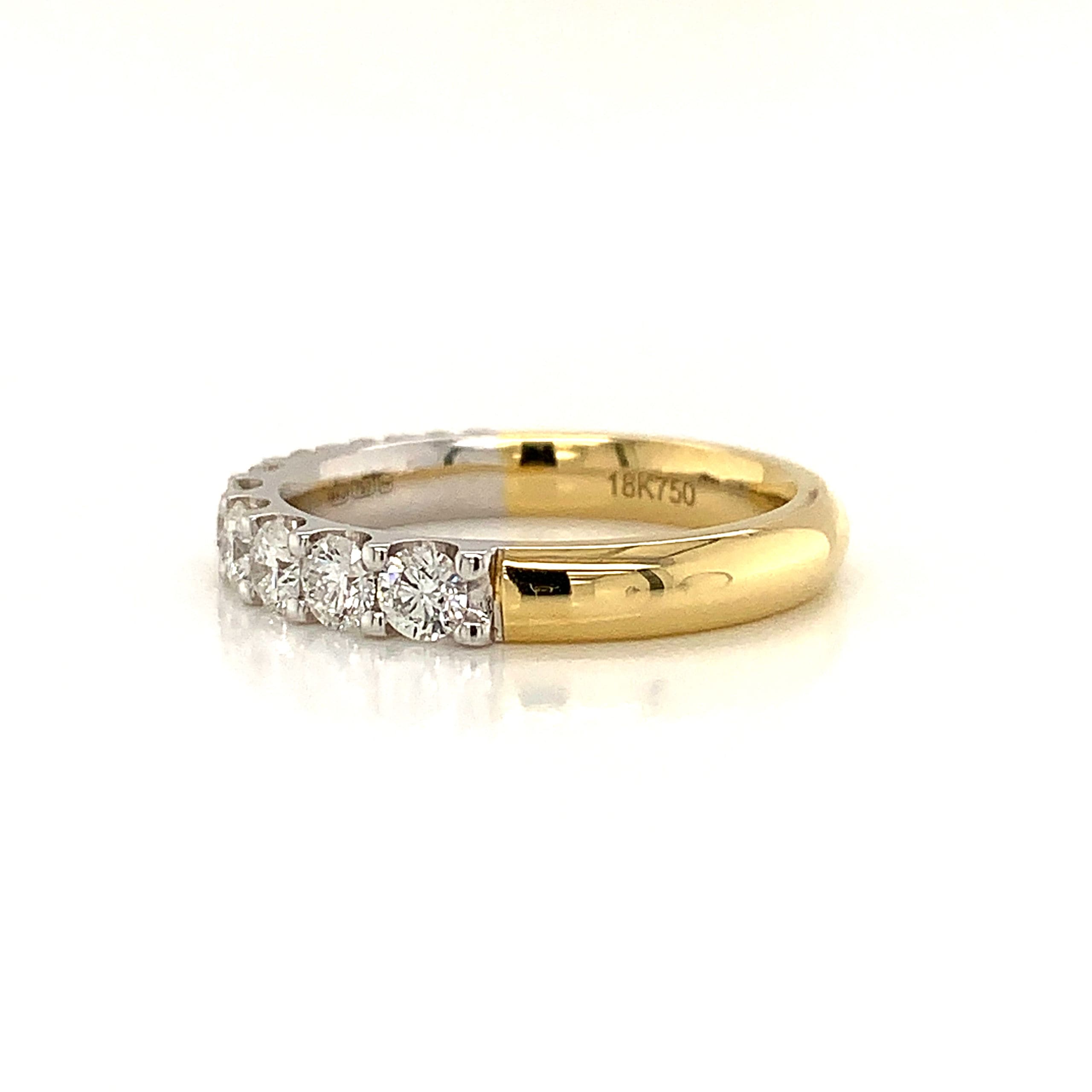 18ct Yellow Gold 1.00ct Diamond Eternity Ring