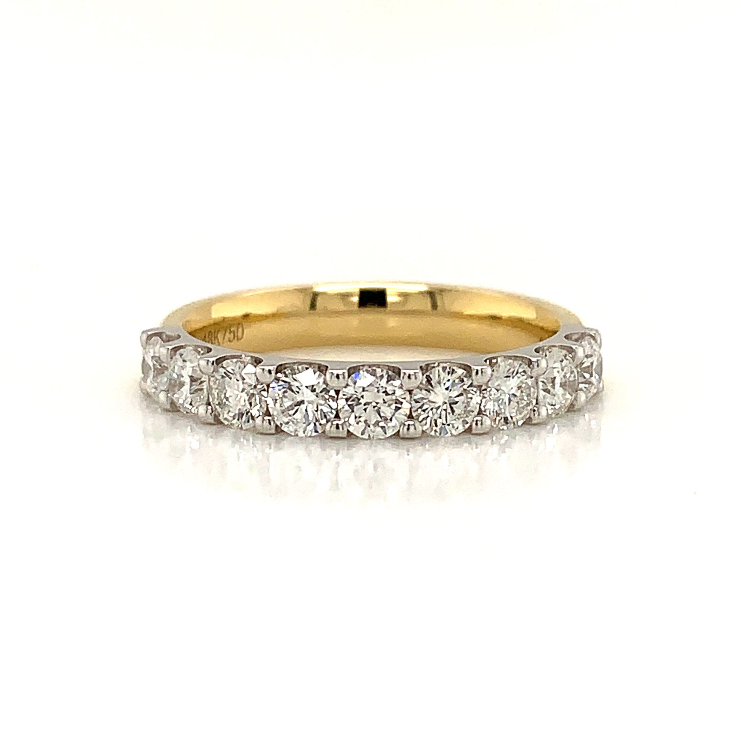 18ct Yellow Gold 1.00ct Diamond Eternity Ring