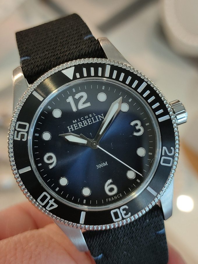 Michel Herbelin Blue Trophy Watch 12260/AN15