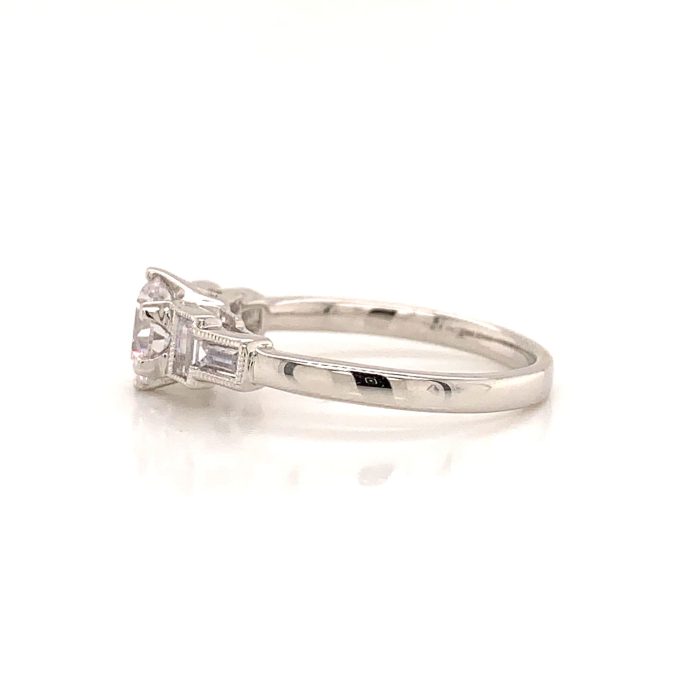 0.75ct Diamond Vintage Style Ring