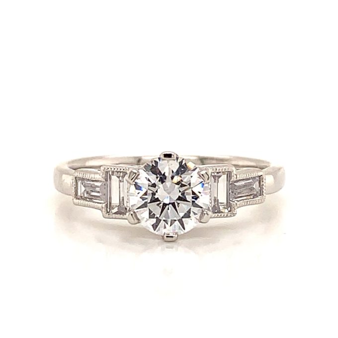 0.75ct Diamond Vintage Style Ring