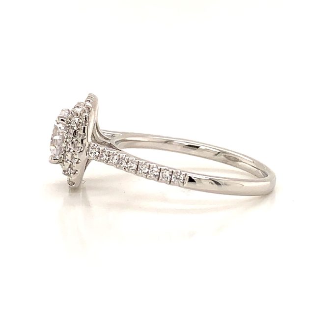 0.75ct Diamond Pave Tiered Ring