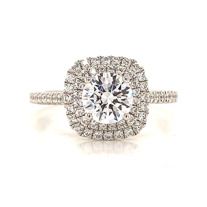 0.75ct Diamond Pave Tiered Ring