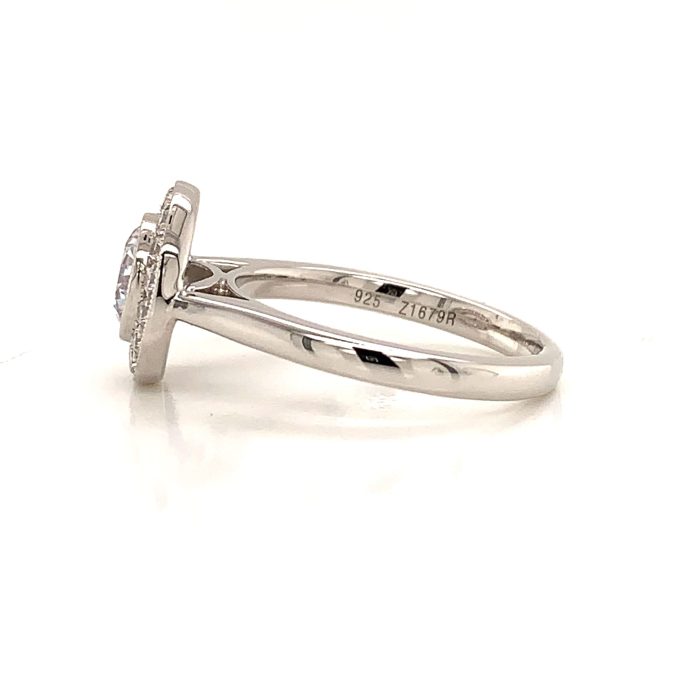 0.75ct Diamond Deco Design Circle Ring -  Pre Order