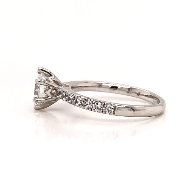 0.75ct Diamond Six Claw Ring