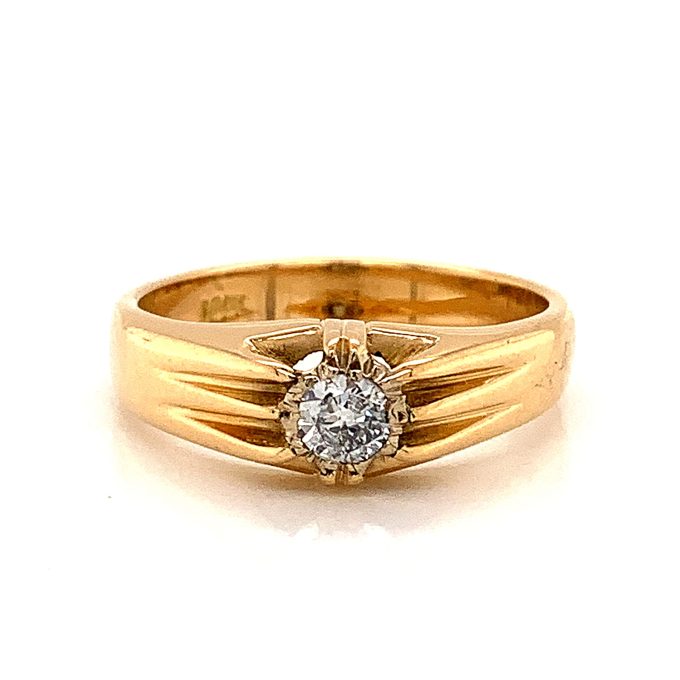 Vintage 0.25ct Diamond Ring