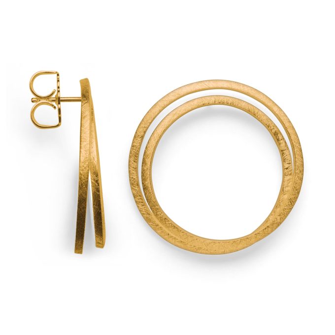 Bastian Design earrings from the "The Twin Circle Collection"
