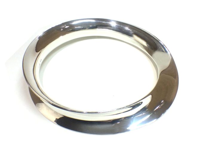 Solid Silver Mobius Bangle