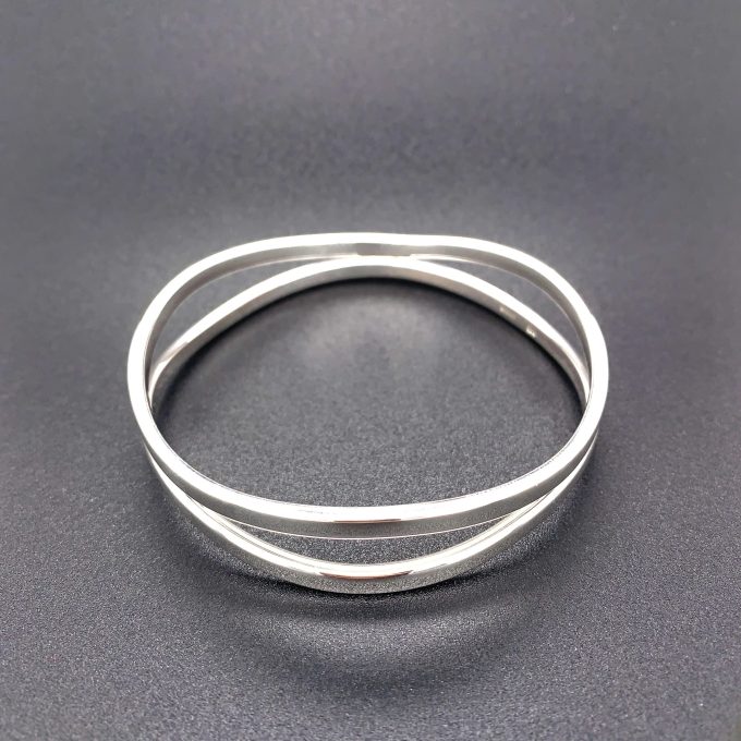 Double Wire Bangle