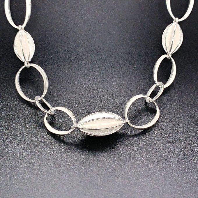 Oval Linked Necklace