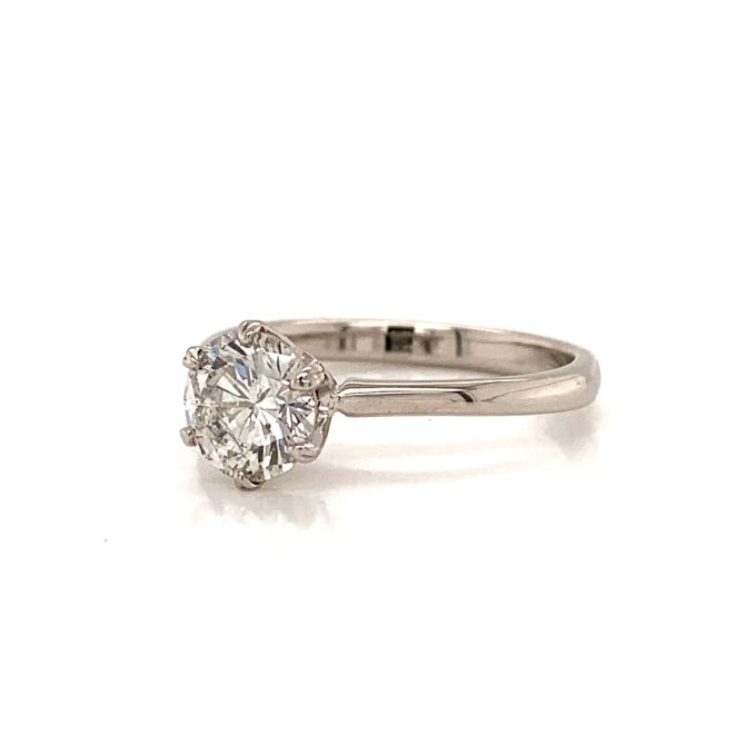 1.19ct Diamond Solitaire Platinum Ring