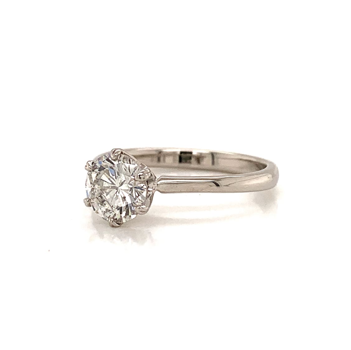 1.19ct Diamond Solitaire Platinum Ring