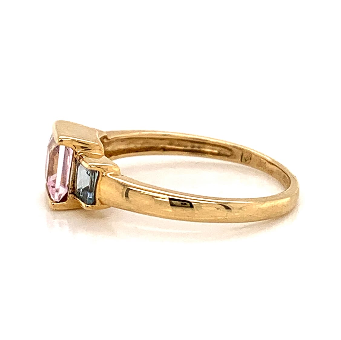 Yellow Gold Topaz Ring