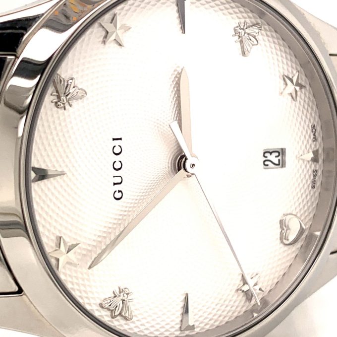 Gucci G-Timeless Iconic Steel Watch