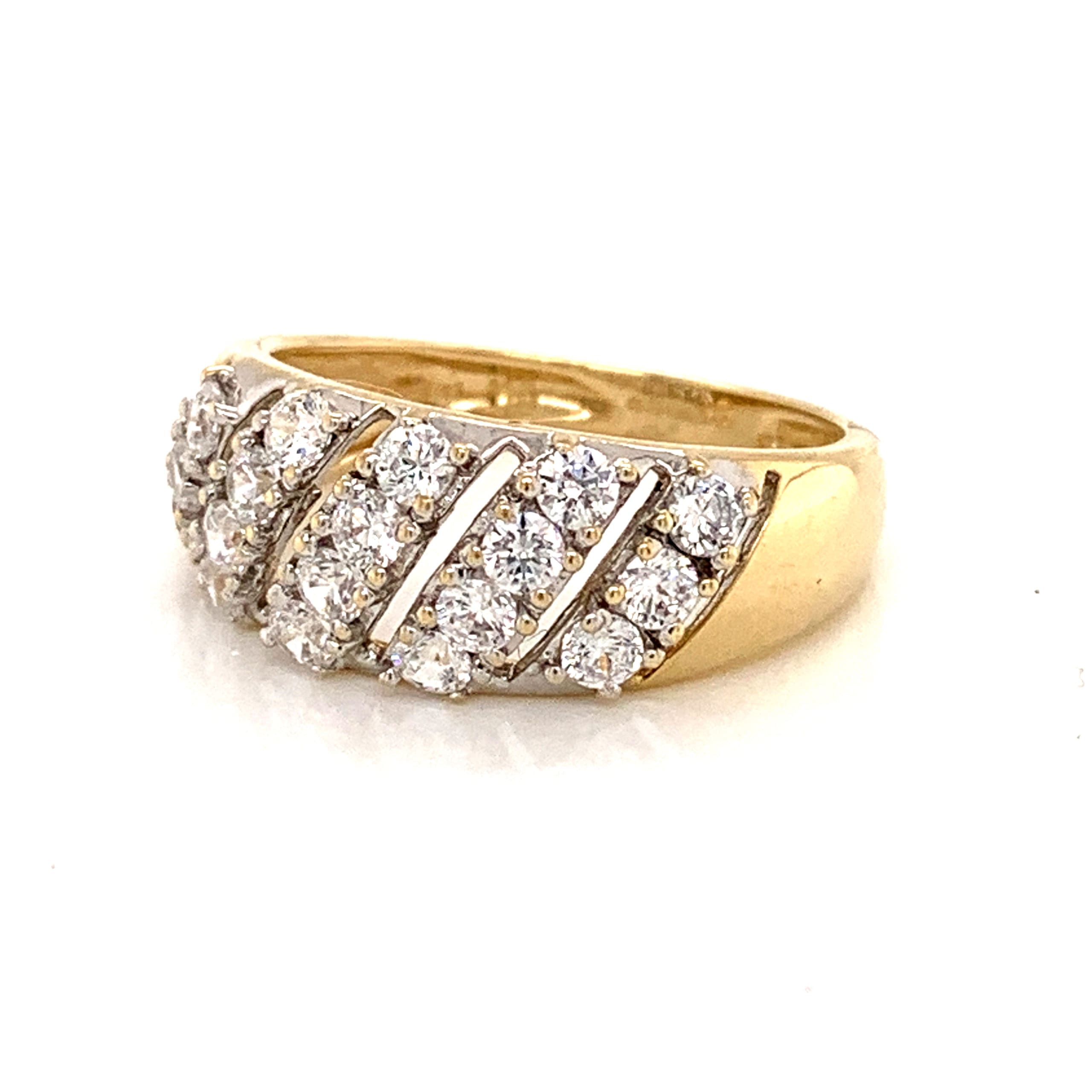 Cubic Zirconia Dress Ring