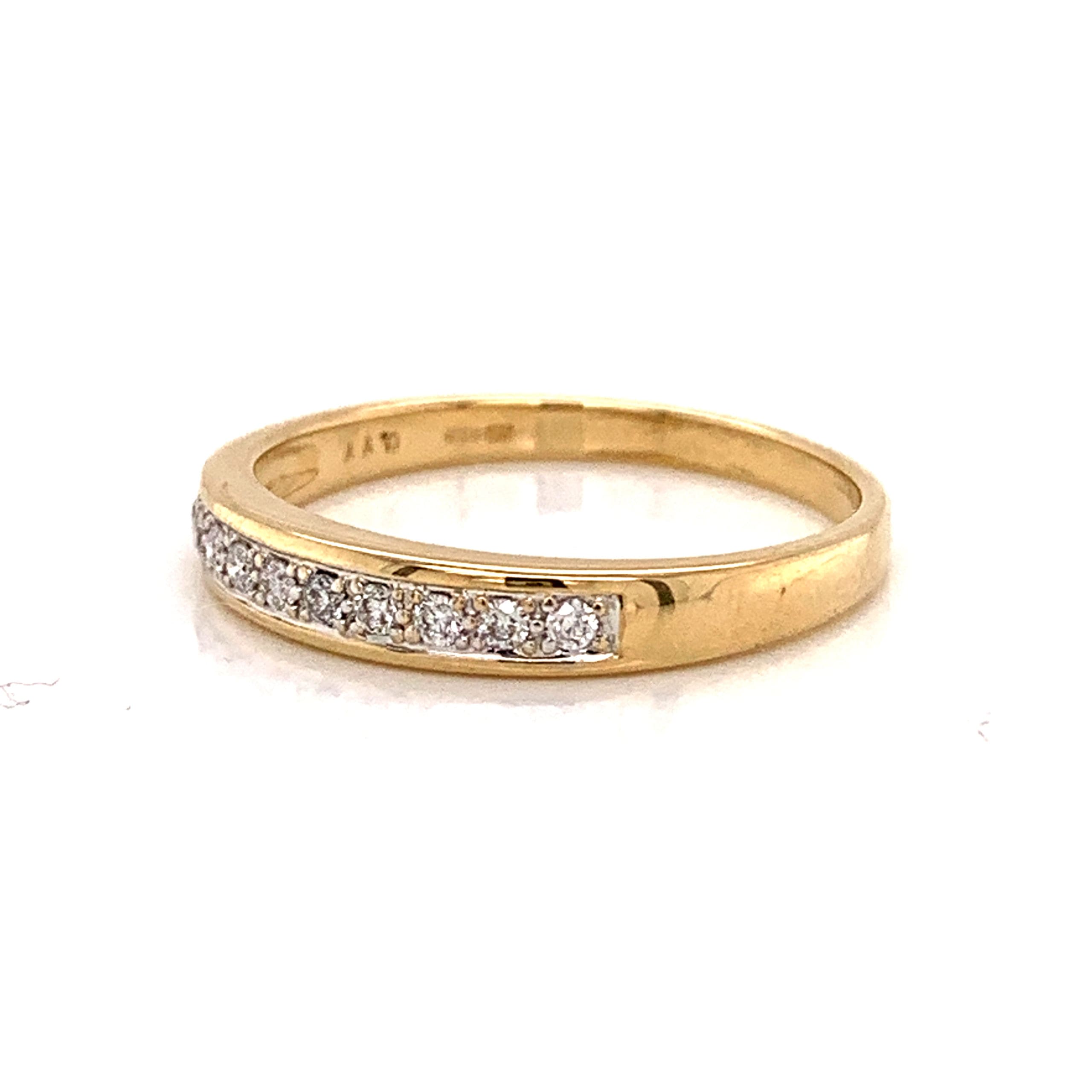 Pave Set Diamond Eternity Ring