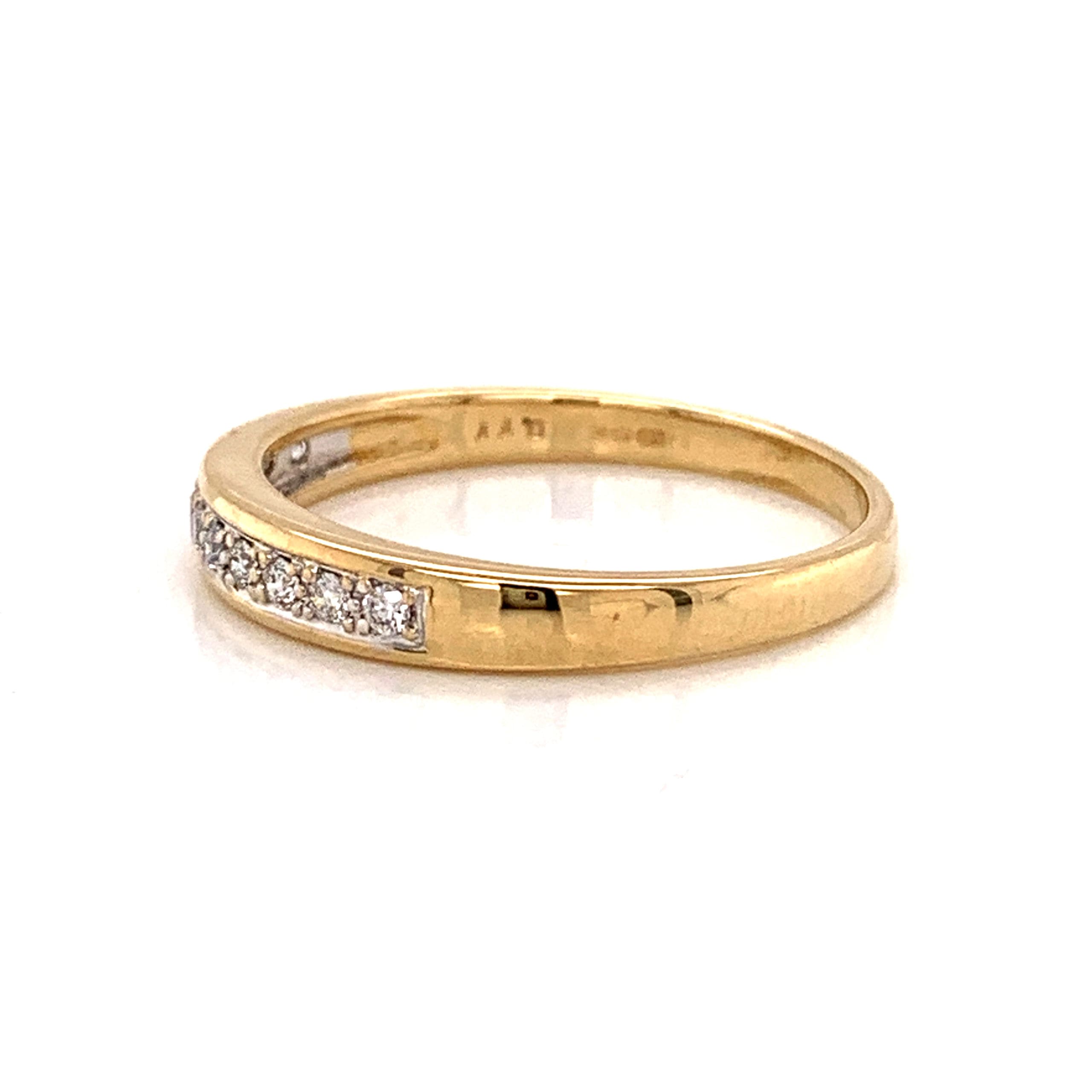 Pave Set Diamond Eternity Ring