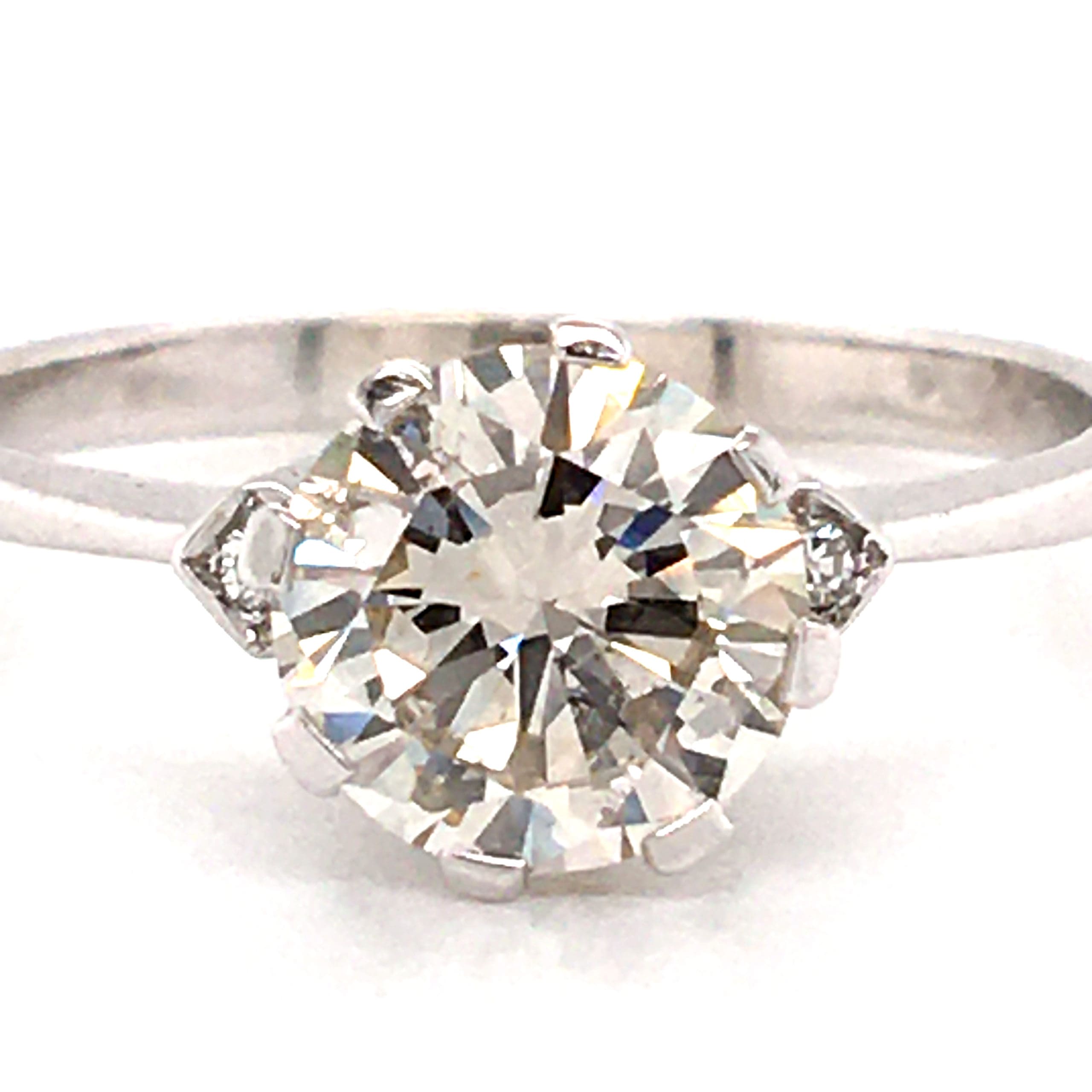 Vintage 1.29ct Diamond Solitaire Ring