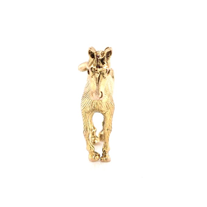 Vintage 9ct Gold Horse Charm