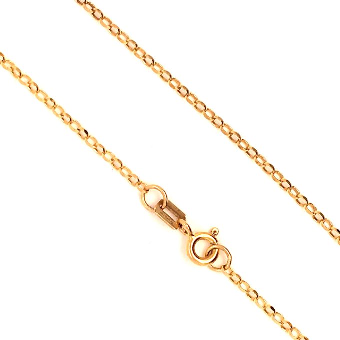 9ct Gold Blue Topaz Necklace