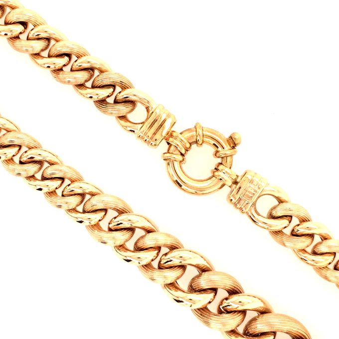Yellow Gold Curb Link Dress Chain
