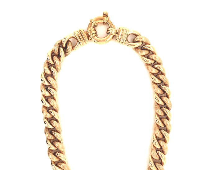 Yellow Gold Curb Link Dress Chain